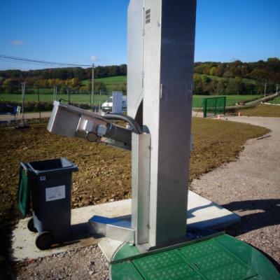 Poste de relèvement et dégrilleur automatique - Station d'épuration de La Fermeté (58160) - 2016