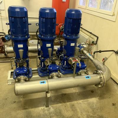Station Eau Potable Pouilly - Remplacement hydraulique et pompes de reprise Nov 2019