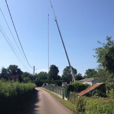 Juillet 2018 - Remplacement pompe de forage de 60m - Monceau le Comte