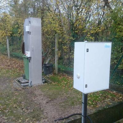 Station d'épuration de Saint Benin d'Azy - Mise en place d'un dégrilleur automatique sur l'arrivée des effluents